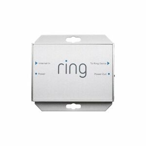 Ring Wired Power Over Ethernet Injector Door Bell Elite or Stick Up Camera